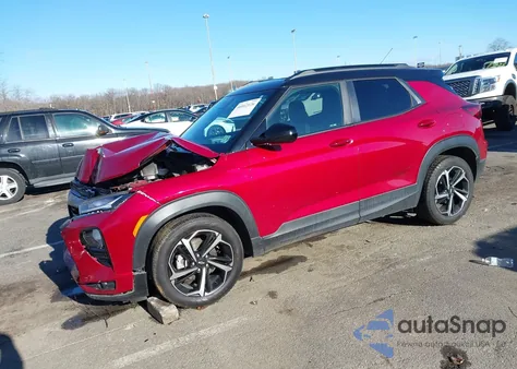 2021 Chevrolet Trailblazer Fwd Rs z USA, uszkodzony, nr VIN KL79MTSL8MB141278